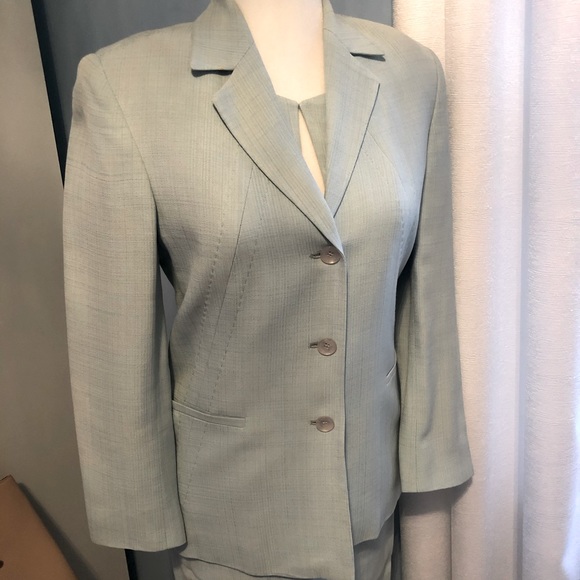 Pale Blue Dress Suit - Purchased in Italy 🇮🇹 - Picture 1 of 9